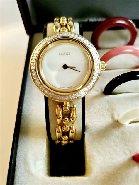 gucci vintage 1100 watch|vintage Gucci watches for women's.